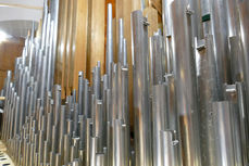 Sanierung der "Lötzerich" Orgel in St. Crescentius (Foto: Karl-Franz Thiede)